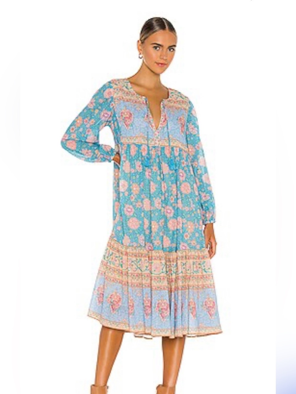 Spell love story midi boho size xs new but cut off tags